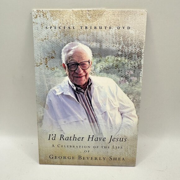 Id Rather Have Jesus DVD Tribute To George Beverly Shea Billy Graham - Picture 1 of 3
